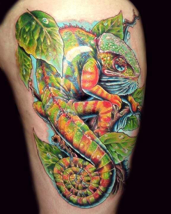 A-colorful-highly-detailed-tattoo-design-of-a-chameleon-lizard-with-a-curled-tail.jpg