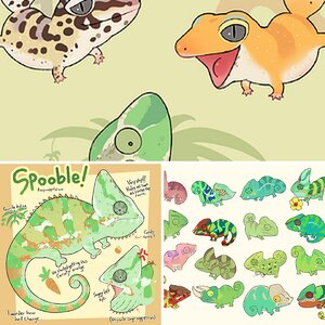 Chameleon Art!