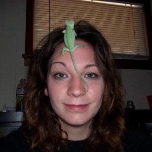 i know i look terrible but its first thing in the am and my guy wants to hang out on my mop top.