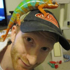 Chompers and I.