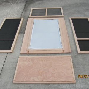 Prior to assembly.