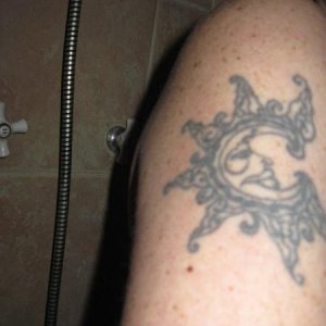 My sun/moon, about 15 yrs ago, love anything celestial