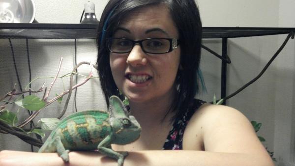 12/08/11 he was not thrilled with having to get in a new cage.