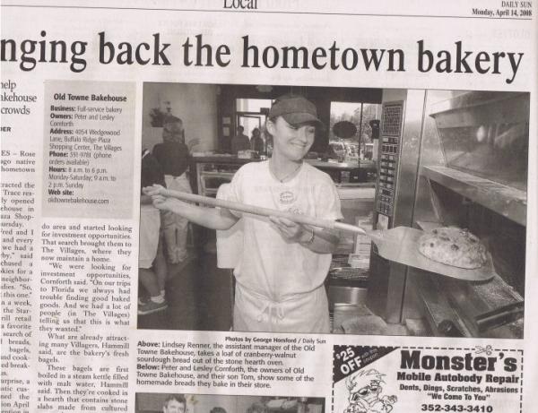Bakery I helped build out in the villages Florida. I loved that job more than life itself. Too bad the folks who owned it didn't know a thing about th