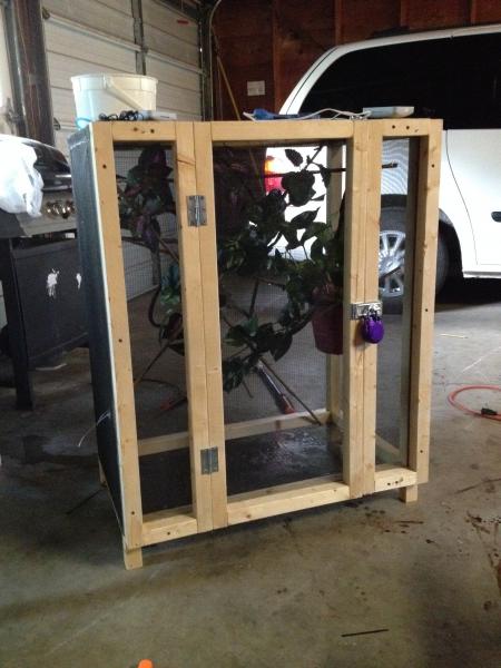 Beth's enclosure! 18x34x40