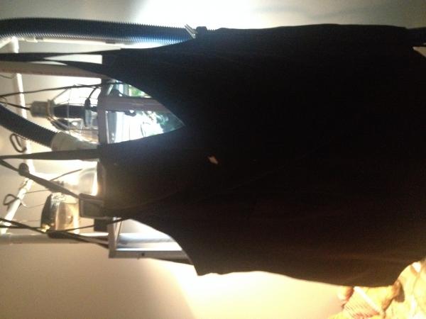 black curtain we hang outside of cage