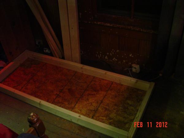 Building the base.