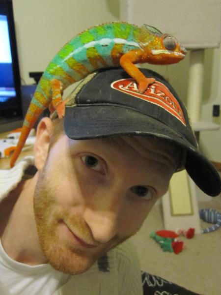 Chompers and I.
