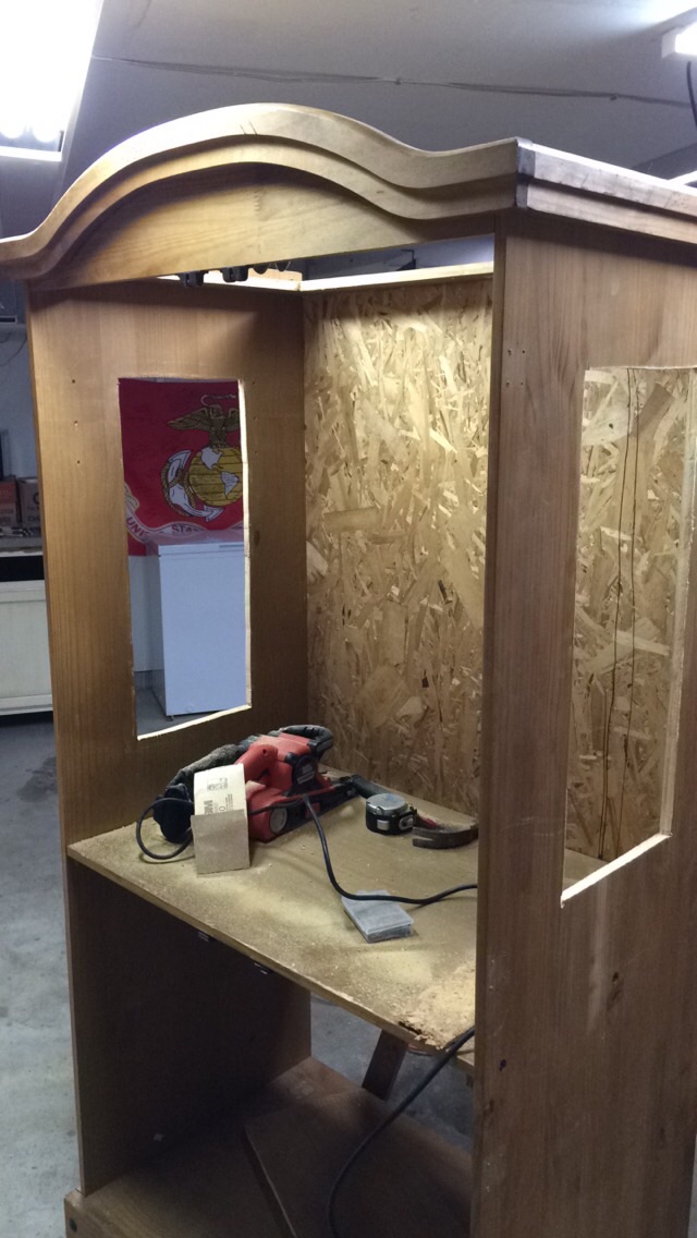 Cutting out the windows