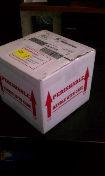 Dr. SuSE in his overnight shipping contianer