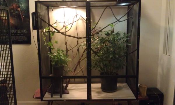 latest enclosure pic. 11/15/11. 48wx48hx24d