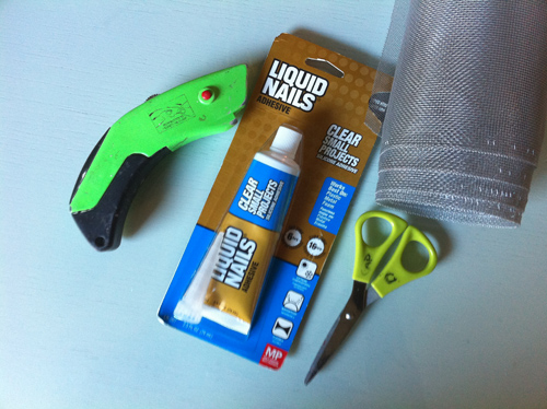 Materials to build a cage
