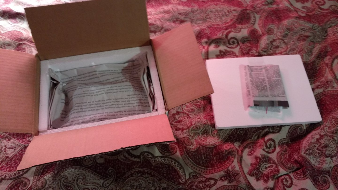 Packaging with heat pad Chameleon Forums