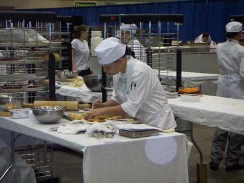 SkillsUSA national competition in Kansas City, MO. I was 18 years old and missed my (high school) culinary program graduation because I was half way a