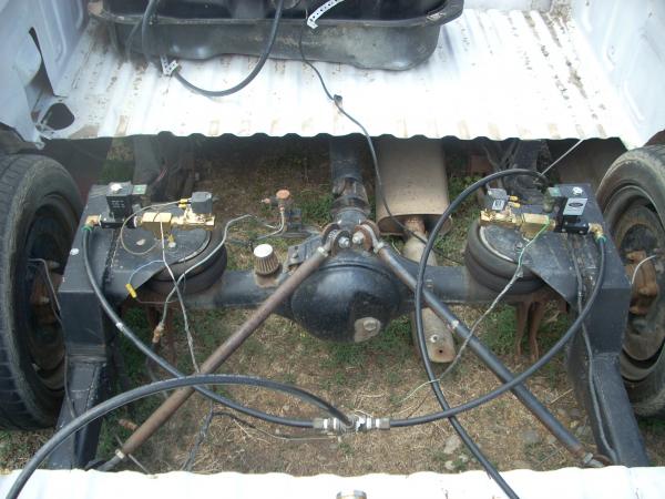 The air ride suspension in my truck