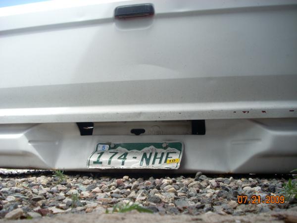The back of my truck