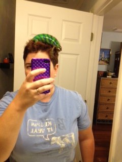 There's something in my hair...