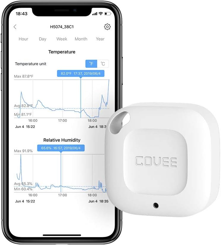 Review of Govee WiFi Wireless Temp and Humidity Sensor