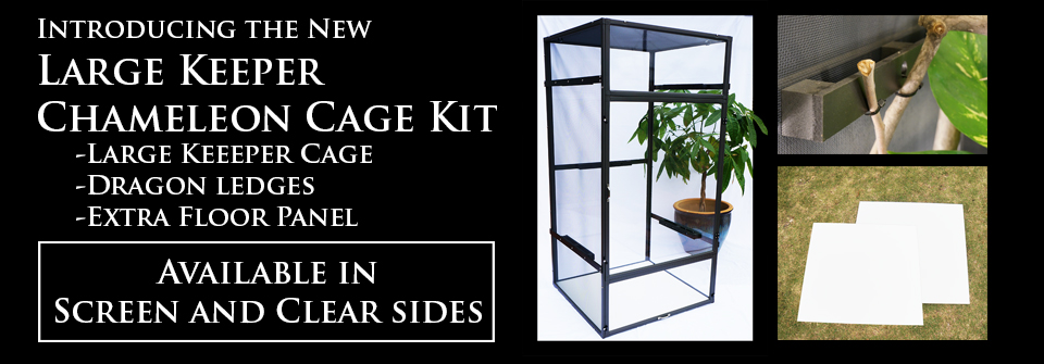Large Chameleon Cage Kit from Dragon Strand