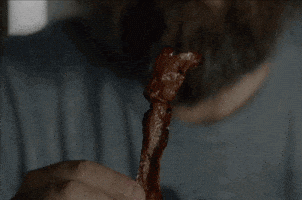 bacon nom GIF by The Last Man On Earth