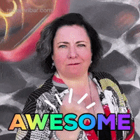 I Believe In You Reaction GIF by Renee Hribar