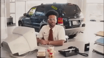 brad come on down to quincy's GIF by Aminé